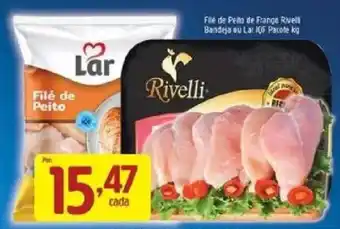 Supermercados Guanabara Filé de Peito de Frango Rivelli oferta