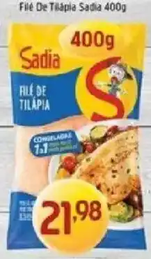 Supermercados Guanabara Filé de tilápia sadia oferta