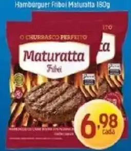 Supermercados Guanabara Hambúrguer Fribel Maturatta oferta