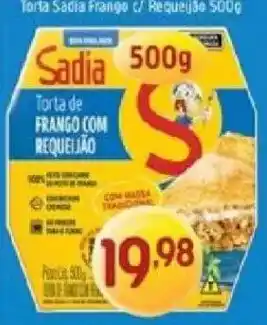 Supermercados Guanabara Torta de frango com requeijão oferta