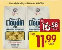 Supermercados Guanabara Massa italiana liguori fettuccine nido oferta