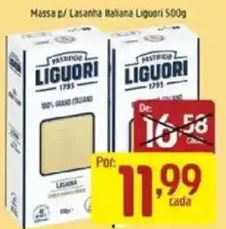 Supermercados Guanabara Massa p/ Lasanha Italiana Liguori oferta