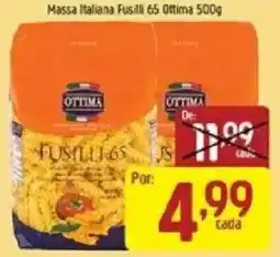 Supermercados Guanabara Massa italiana fusilli 65 ottima oferta