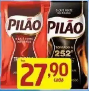 Supermercados Guanabara Pilão o café forte do brasil oferta