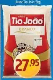 Supermercados Guanabara Arroz tio joão branco oferta