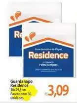 Atacadão De - guardanapo residence oferta