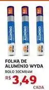 Assaí Atacadista Wyda - folha de aluminio oferta