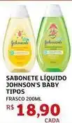 Assaí Atacadista Johnson's - sabonete líquido baby oferta