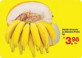 Fort Atacadista Prata - melao amarelo ou banana oferta