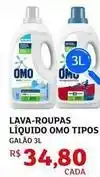 Assaí Atacadista Omo - lava-roupas líquido tipos oferta