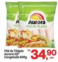 Fort Atacadista Aurora - filé de tilápia iqf congelada oferta