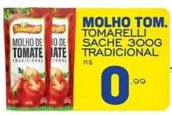 Supermercado Vitorino molho tom. tomarelli oferta