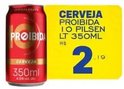 Supermercado Vitorino Cerveja proibida i o pilsen oferta