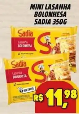 Zattão Supermercado Mini lasanha bolonhesa sadia oferta