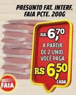Zattão Supermercado Presunto fat interf. faia pcte. oferta