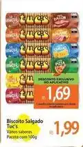Atacadão Tuc's - biscoito salgado oferta