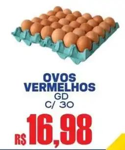 Supermercado Vitorino ovos vermelhos gd oferta