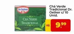 Tonin Superatacado Dr. oetker - chá verde tradicional oferta