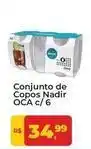 Tonin Superatacado Nadir - conjunto de copos oca oferta
