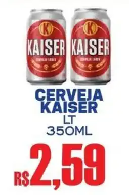 Supermercado Vitorino Cerveja kaiser oferta
