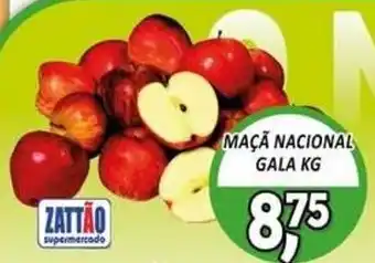 Zattão Supermercado Maçã nacional gala kg oferta