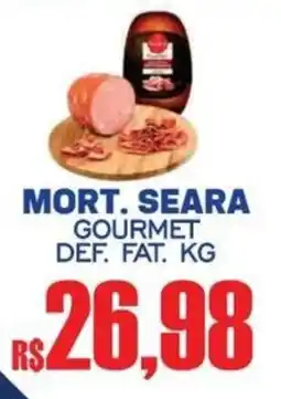 Supermercado Vitorino Mort. seara gourmet def. fat. oferta