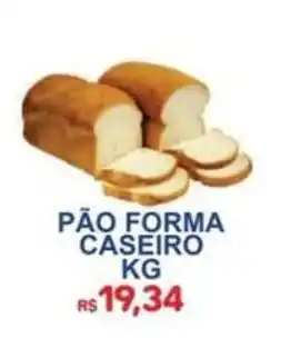 Supermercado Vitorino Pão forma caseiro oferta