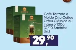 Imec Supermercados Café Torrado e Moido Drip Coffee Orfeu Clássico ou Intenso oferta