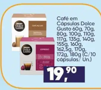 Imec Supermercados Café em Cápsulas Dolce Gusto oferta