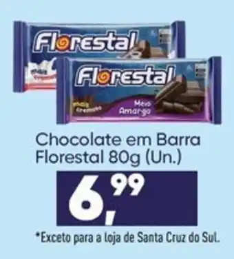 Imec Supermercados Chocolate em barra florestal oferta
