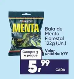 Imec Supermercados Bala de Menta Florestal oferta