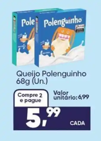 Imec Supermercados Queijo polenguinho oferta