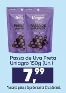 Imec Supermercados Passa de Uva Preta Unia gro oferta