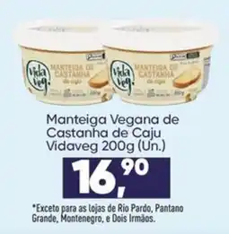 Imec Supermercados Manteiga vegana de castanha de caju oferta