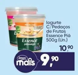 Imec Supermercados loguarte c/pedacos de frutas essence piá oferta