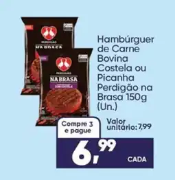 Imec Supermercados Hambúrguer de Carne Bovina Costela ou Picanha oferta