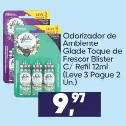 Imec Supermercados Odorizador de Ambiente Glade Toque de Frescor Blister oferta