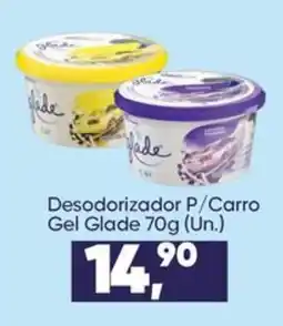 Imec Supermercados Desodorizador p/carro gel glade oferta