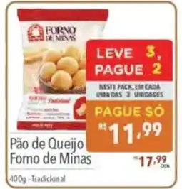 Supermercados Condor Pão de Queijo Forno de Minas oferta