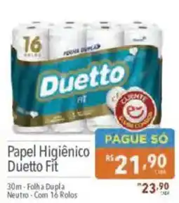 Supermercados Condor Papel Higiênico Duetto Fit oferta