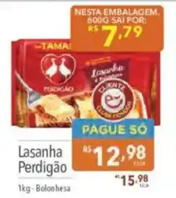 Supermercados Condor Lasanha Perdigão oferta