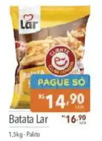 Supermercados Condor Batata lar oferta