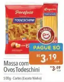 Supermercados Condor Massa com Ovos Todeschini oferta