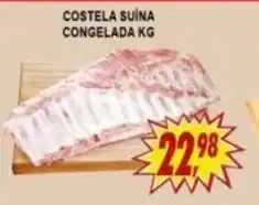 Kaçula Supermercados Costela suína congelada kg oferta