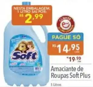 Supermercados Condor Amacianete de Roupas Soft Plus oferta