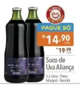 Supermercados Condor Suco de Uva Aliança oferta