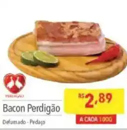 Supermercados Condor Bacon Perdigão oferta