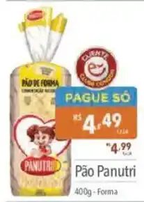 Supermercados Condor Pão Pannutri oferta