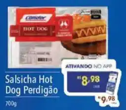 Supermercados Condor Salsicha Hot Dog Perdigão oferta
