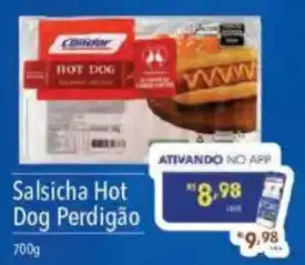 Supermercados Condor Salsicha Hot Dog Perdigão oferta